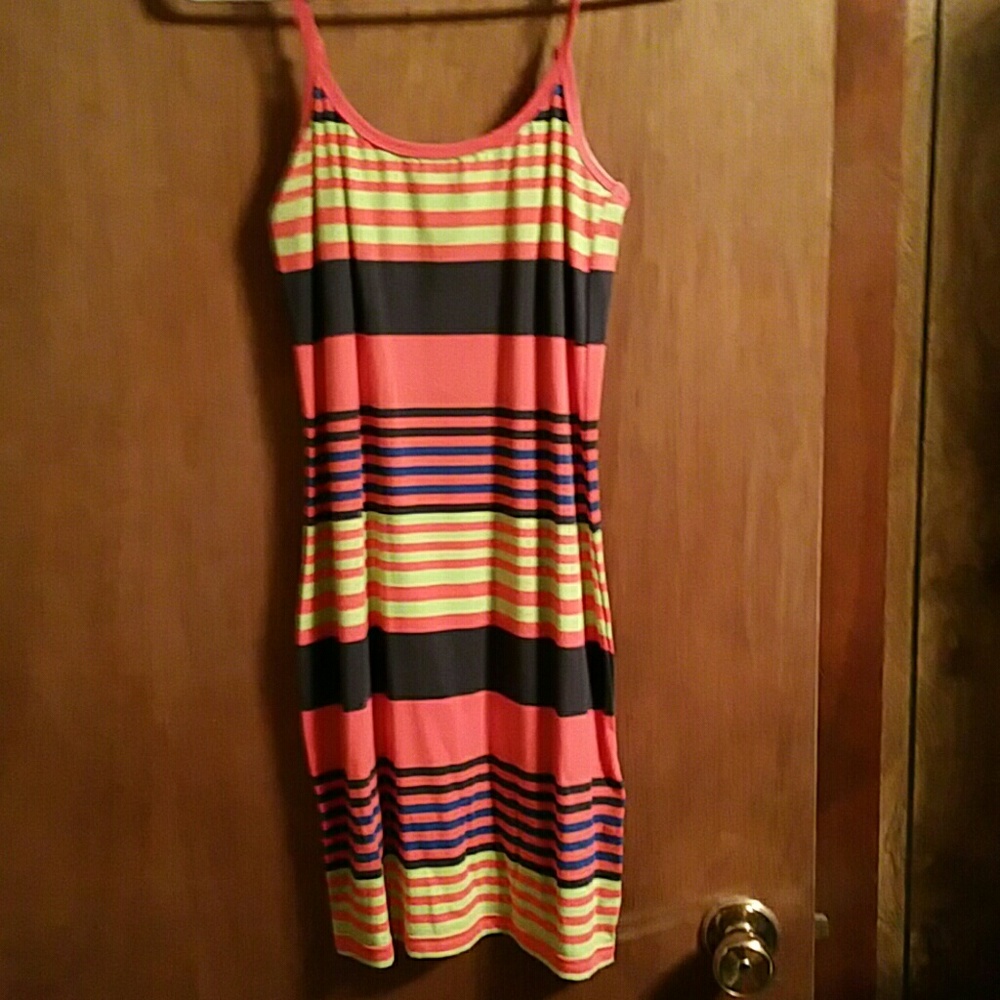SPAGHETTI STRAP TANK DRESS